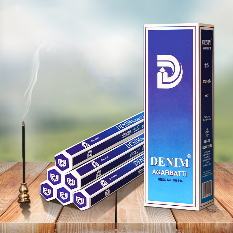 Candle Supplies India - Hindistan İthal Denim Tütsü Çubuğu Parfüm