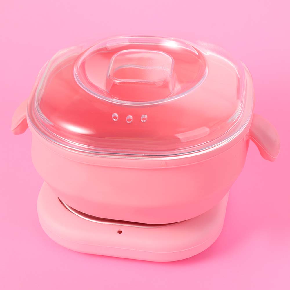 Wax Melting Pot - 400ml Katlanabilir Balmumu Isıtıcı, Isıtmalı, Yapışmaz