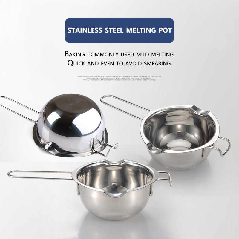 Wax Melting Pot - Paslanmaz Çelik Balmumu Eritme Potası Uzun